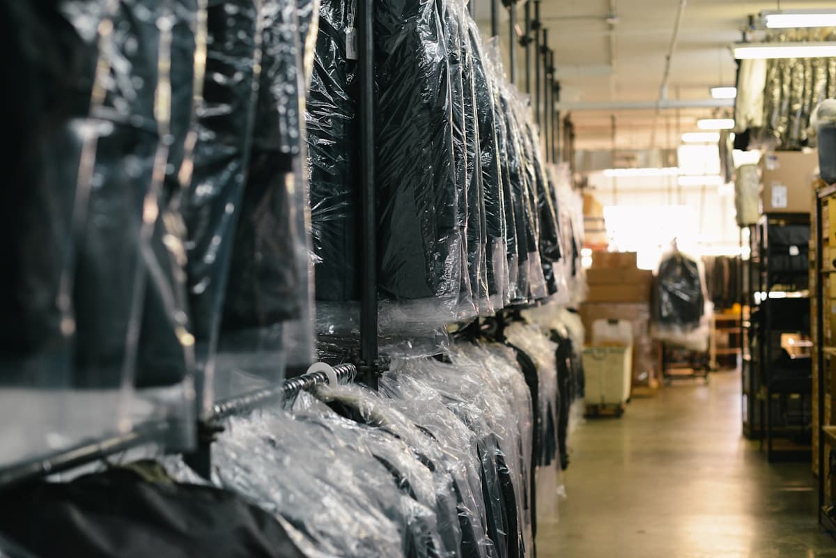 Formal Pants — Pressed, covered & hanger-ready
